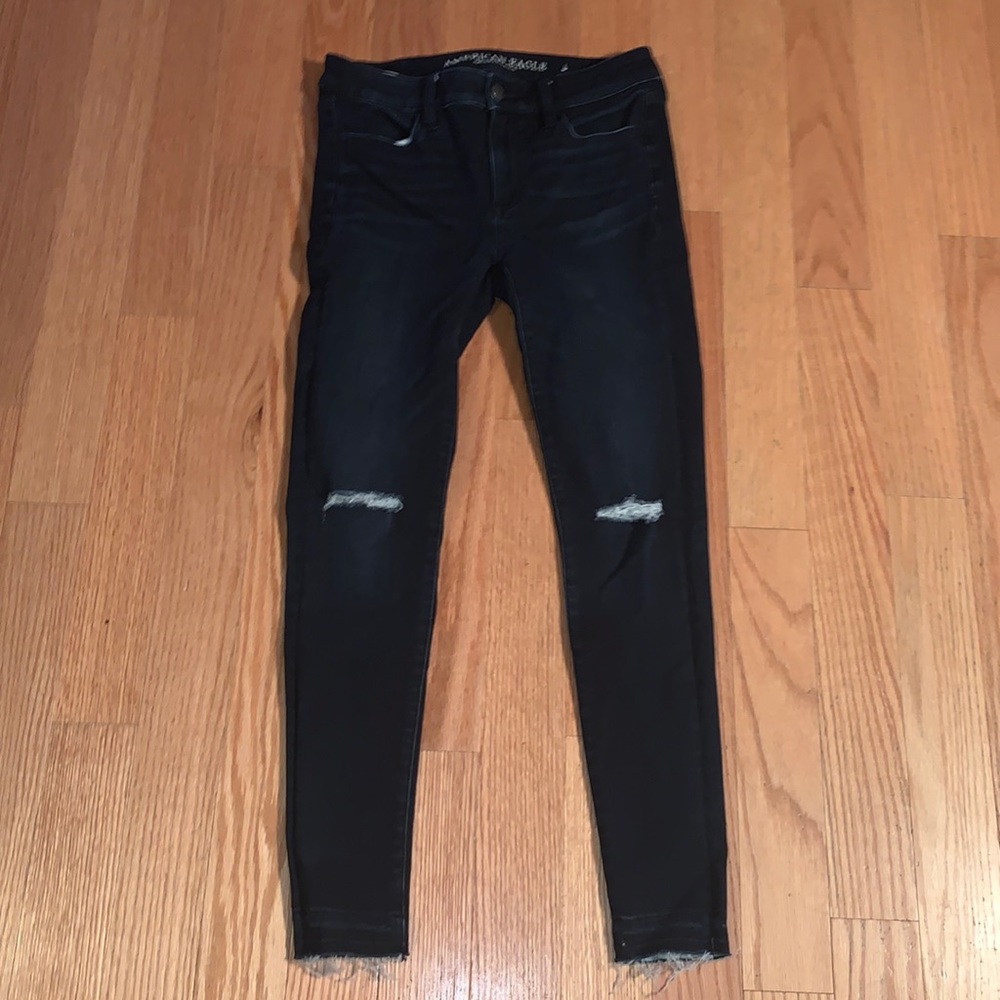 American Eagle Women’s Hi Rise Jeggings 4 Regular